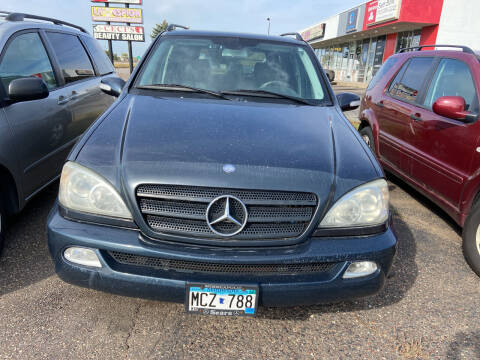 2003 Mercedes-Benz M-Class for sale at Northtown Auto Sales in Spring Lake MN