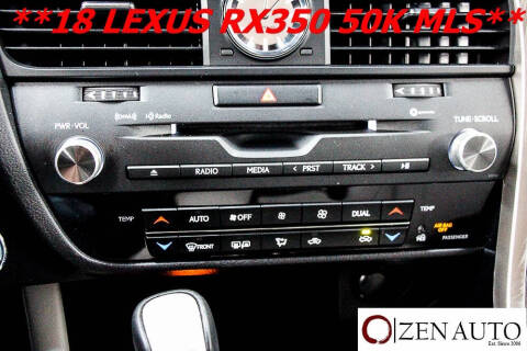 2018 Lexus RX 350