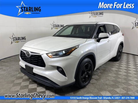 2021 Toyota Highlander for sale at Pedro @ Starling Chevrolet in Orlando FL