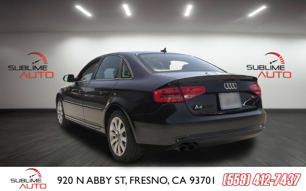 2014 Audi A4 for sale at SUBLIME AUTO in Fresno, CA