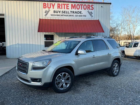 2015 GMC Acadia for sale at Buy Rite Motors in North Little Rock AR