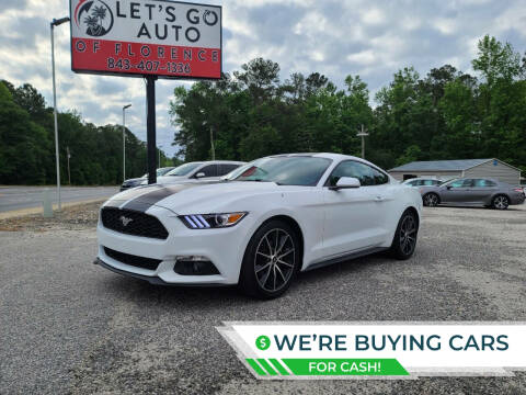 2017 Ford Mustang for sale at Let's Go Auto in Florence SC
