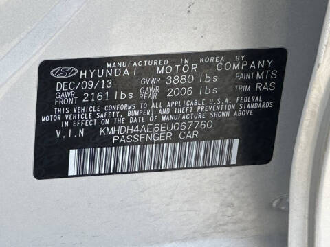 2014 Hyundai Elantra Limited