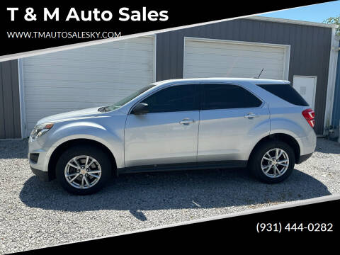 2017 Chevrolet Equinox for sale at T & M Auto Sales in Hopkinsville KY
