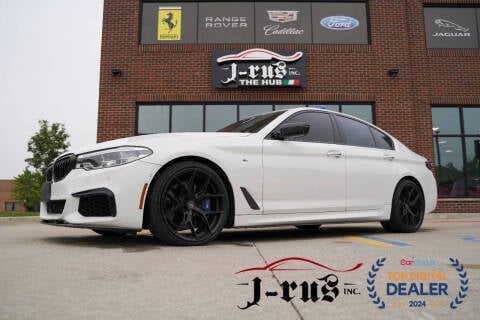 2018 BMW 5 Series for sale at J-Rus Inc. in Shelby Township MI