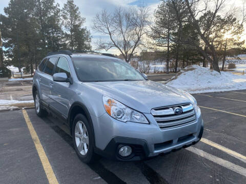 2014 Subaru Outback for sale at QUEST MOTORS in Englewood CO