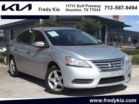 2014 Nissan Sentra for sale at FREDY CARS FOR LESS in Houston TX