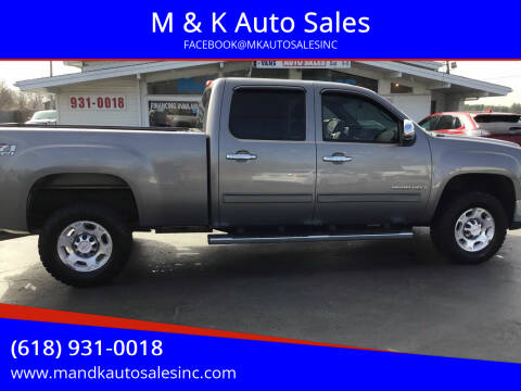 2009 GMC Sierra 2500HD for sale at M & K Auto Sales in Granite City IL