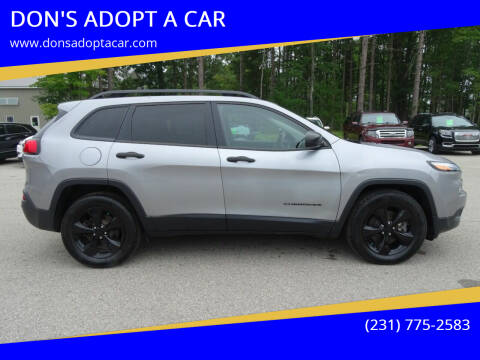 2018 Jeep Cherokee for sale at DON'S ADOPT A CAR in Cadillac MI