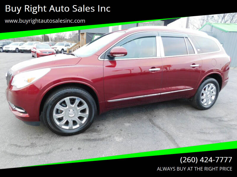 2017 Buick Enclave for sale at Buy Right Auto Sales Inc in Fort Wayne IN