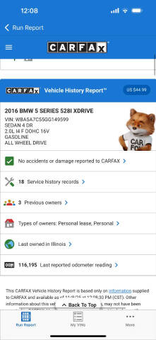 2016 BMW 5 Series 528i xDrive