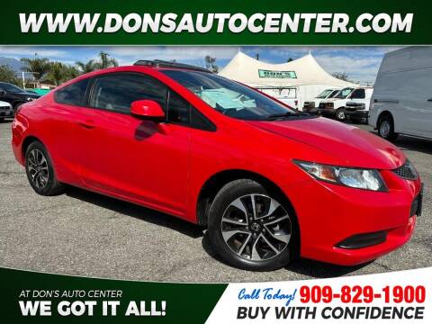 2013 Honda Civic for sale at Dons Auto Center in Fontana CA