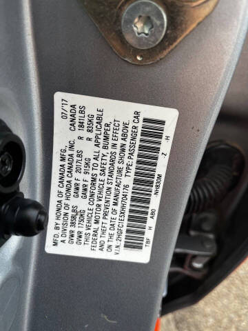 2017 Honda Civic Si