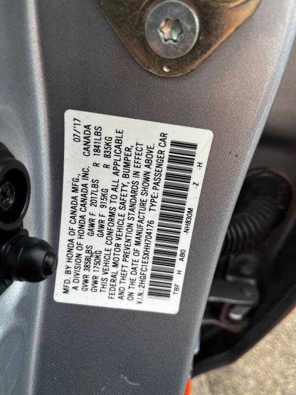 2017 Honda Civic Si
