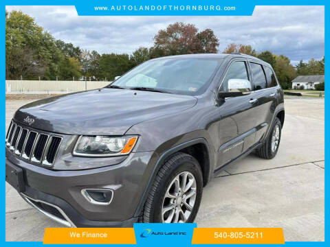 2014 Jeep Grand Cherokee for sale at Auto Land of Thornburg in Spotsylvania VA
