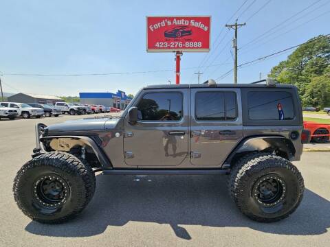 2018 Jeep Wrangler Unlimited for sale at Ford's Auto Sales in Kingsport TN