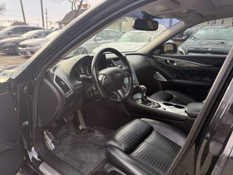 2017 Infiniti Q50 Red Sport 400