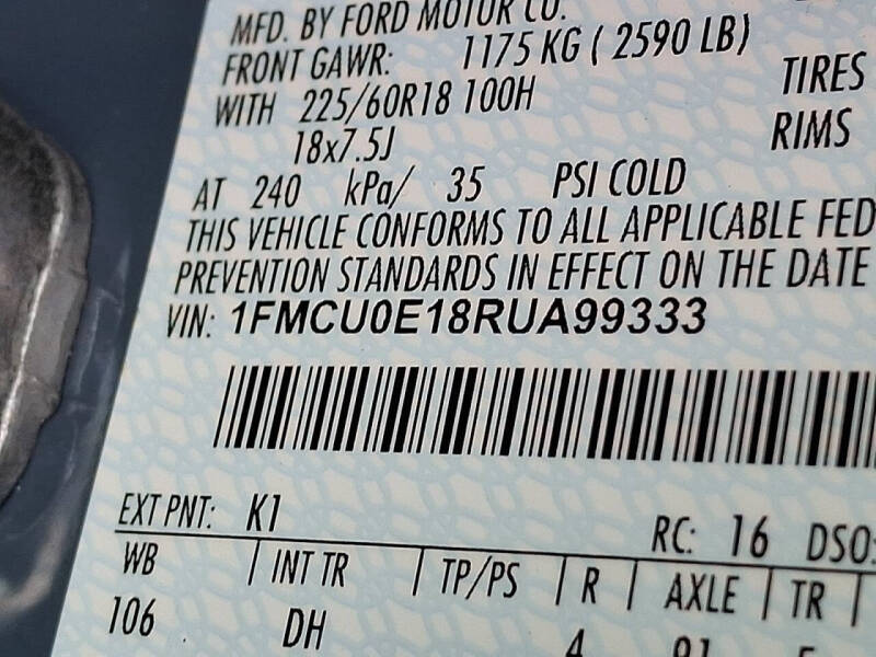 2024 Ford Escape Plug-In Hybrid PHEV