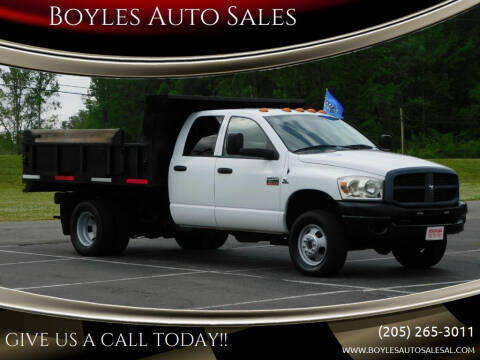 2008 Dodge Ram 3500 for sale at Boyles Auto Sales in Jasper AL