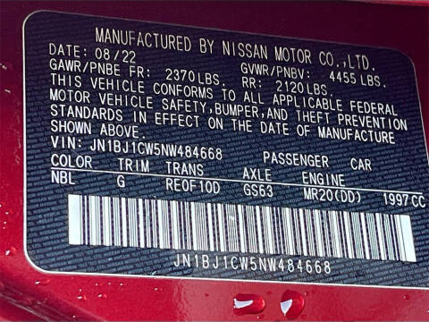 2022 Nissan Rogue Sport SL