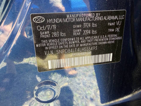 2020 Hyundai Elantra SEL