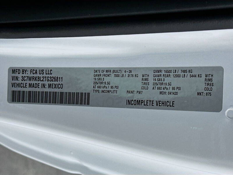 2026 RAM 4500