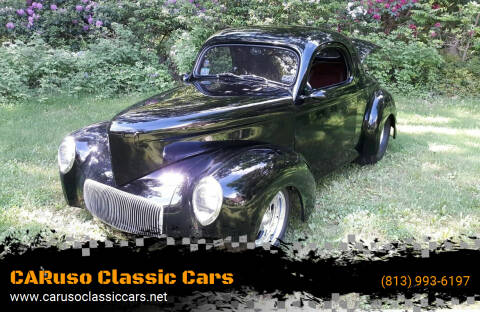 1941 Willys Coupe for sale at CARuso Classic Cars in Tampa FL