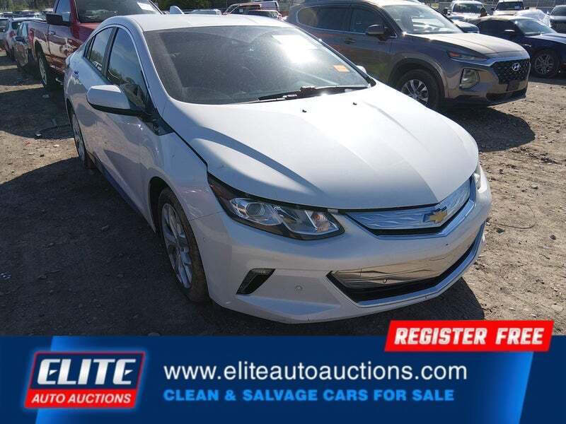 White 2017 Chevrolet Volt Premier Premier 4dr Hatchback 1