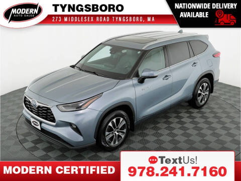 2021 Toyota Highlander Hybrid for sale at Modern Auto Sales in Tyngsboro MA