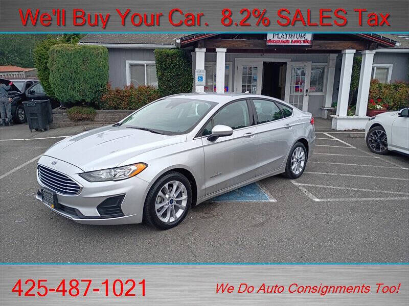 2019 Ford Fusion Hybrid SE