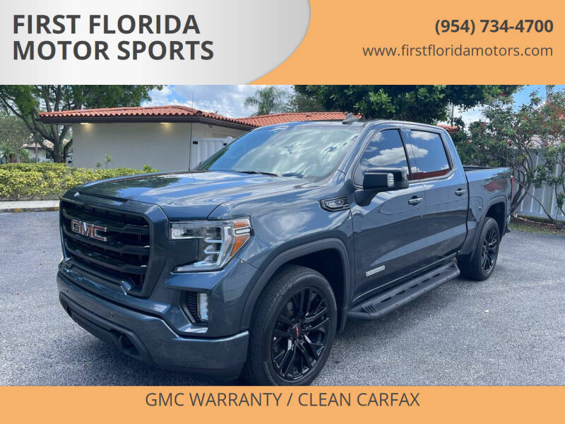 2020 GMC Sierra 1500 for sale at FIRST FLORIDA MOTOR SPORTS in Pompano Beach FL