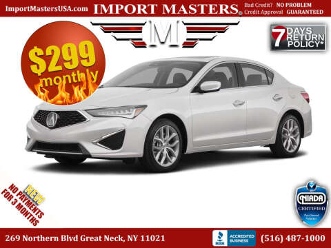 2019 Acura ILX for sale at Import Masters in Great Neck NY