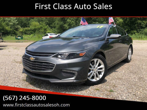 2017 Chevrolet Malibu for sale at First Class Auto Sales in Fostoria OH