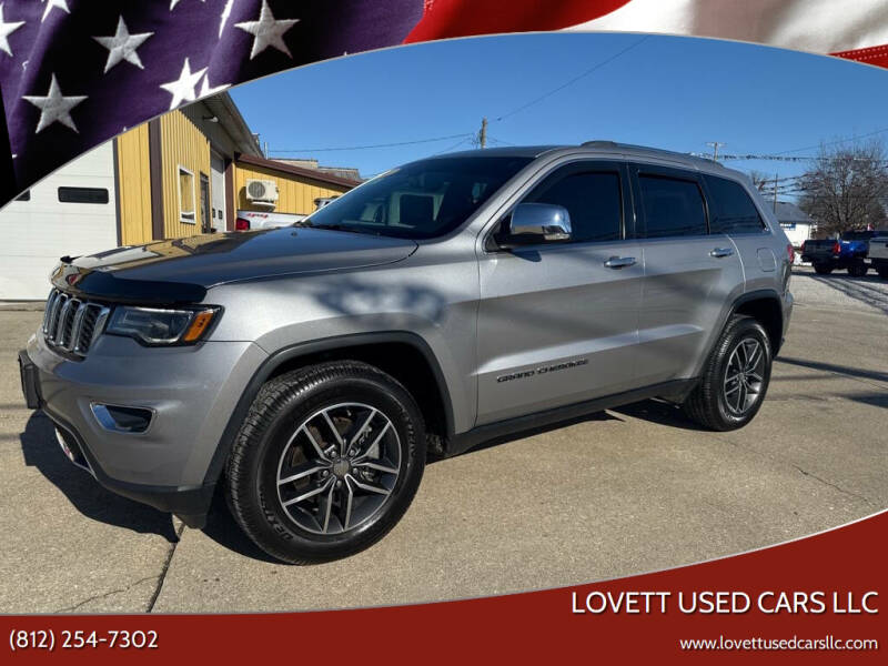 2018 Jeep Grand Cherokee for sale at Lovett Used Cars LLC in Washington IN