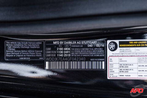 2016 Mercedes-Benz SL-Class AMG SL 63