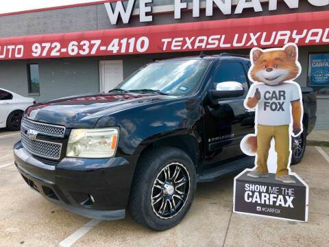 2007 Chevrolet Avalanche for sale at Texas Luxury Auto in Cedar Hill TX