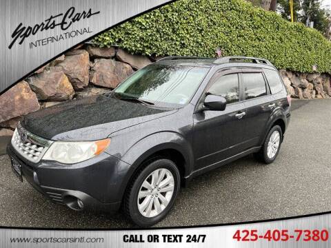 2013 Subaru Forester for sale at Sports Cars International in Lynnwood WA