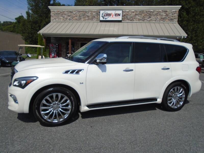 2015 Infiniti QX80 for sale at Driven Pre-Owned in Lenoir NC