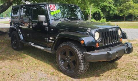2008 Jeep Wrangler Unlimited for sale at Harry's Auto Sales in Ravenel SC