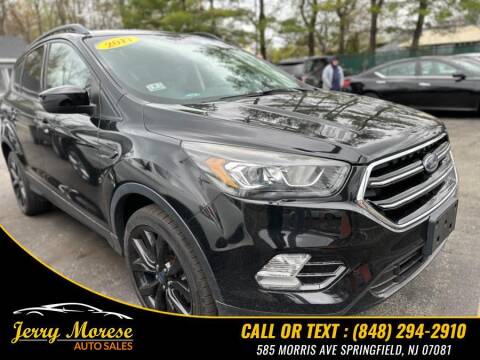 2017 Ford Escape for sale at Jerry Morese Auto Sales LLC in Springfield NJ