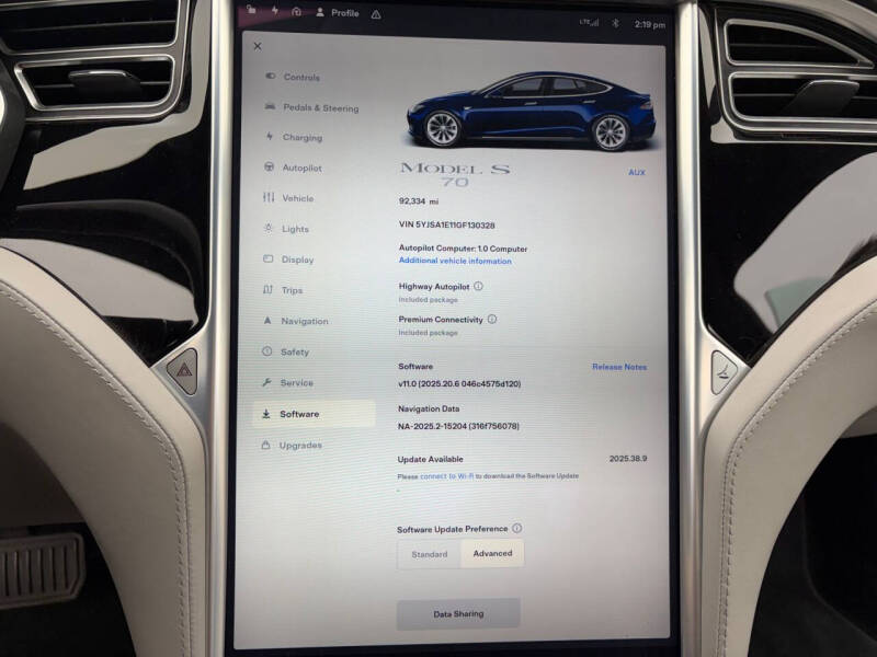 2016 Tesla Model S 70