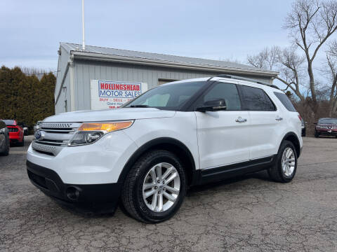 2013 Ford Explorer for sale at HOLLINGSHEAD MOTOR SALES in Cambridge OH