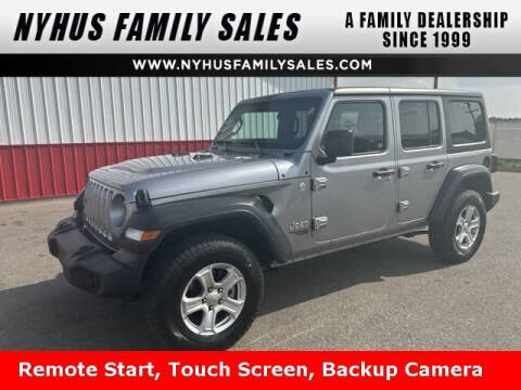 2018 Jeep Wrangler Unlimited for sale at Nyhus Family Sales in Perham MN
