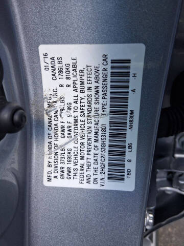 2016 Honda Civic LX