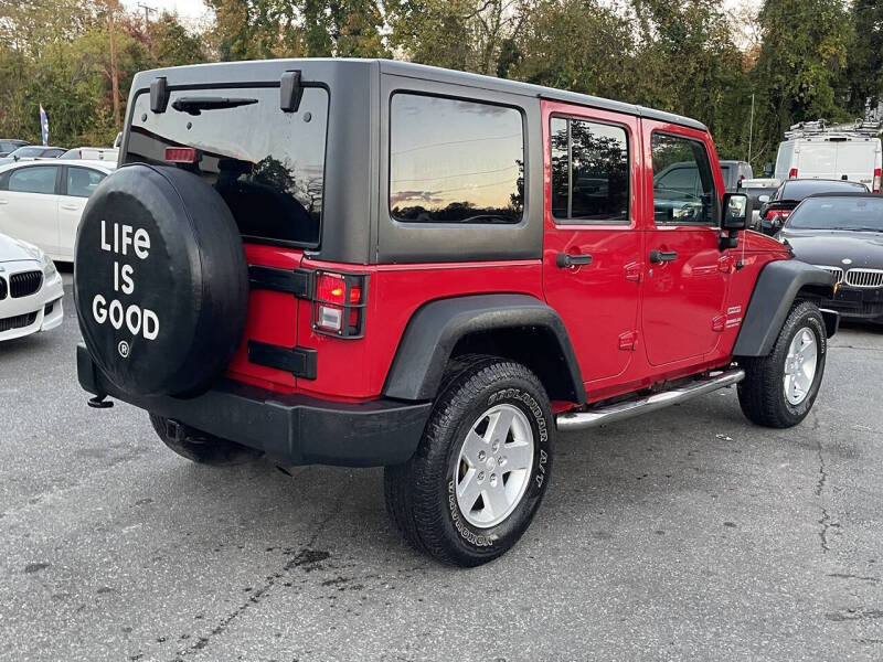 2012 Jeep Wrangler Unlimited Sport