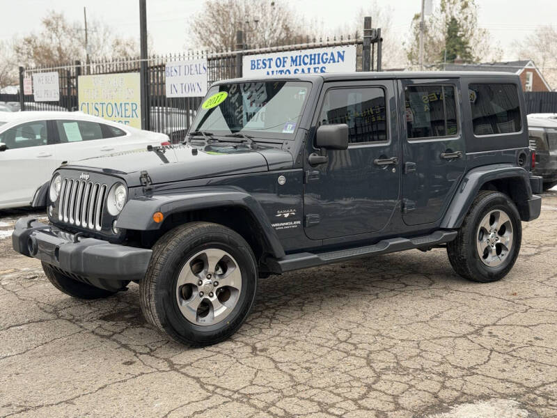 2017 Jeep Wrangler Unlimited Sahara