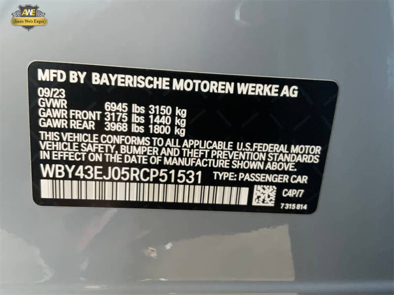 2024 BMW i7 eDrive50