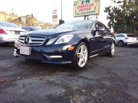 2012 Mercedes-Benz E-Class