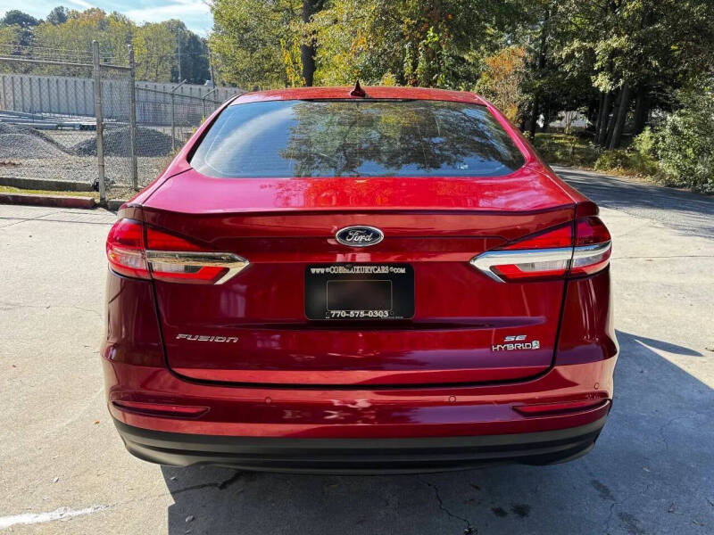 2019 Ford Fusion Hybrid SE