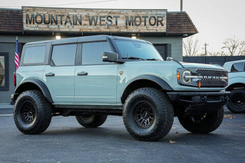 2021 Ford Bronco for sale at MOUNTAIN WEST MOTOR LLC in Logan UT